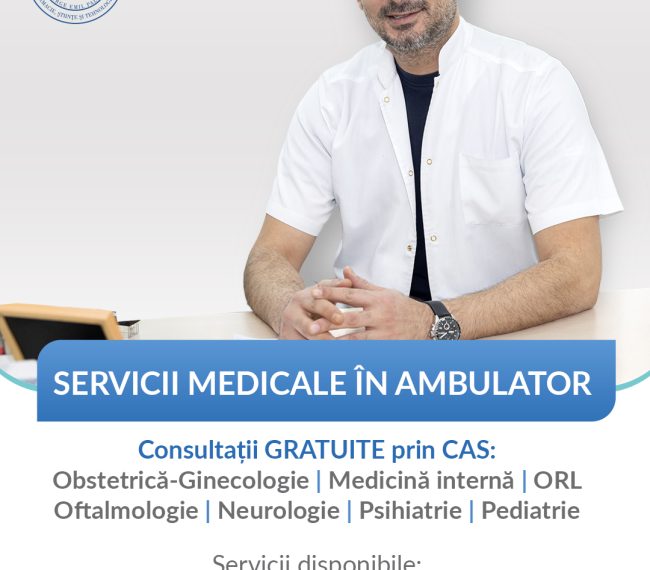 Policlinica Universitară din Târgu Mureș: servicii medicale în ambulator