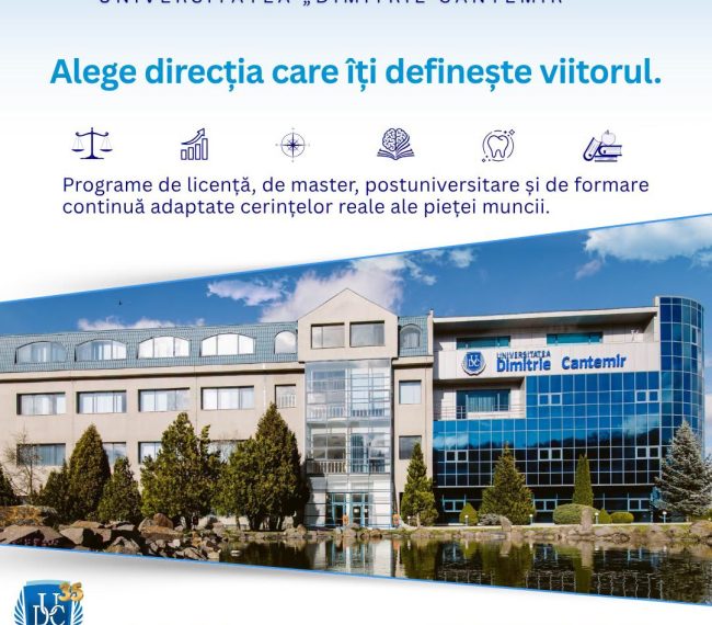 Admitere 2026 – Primul pas spre viitorul tău