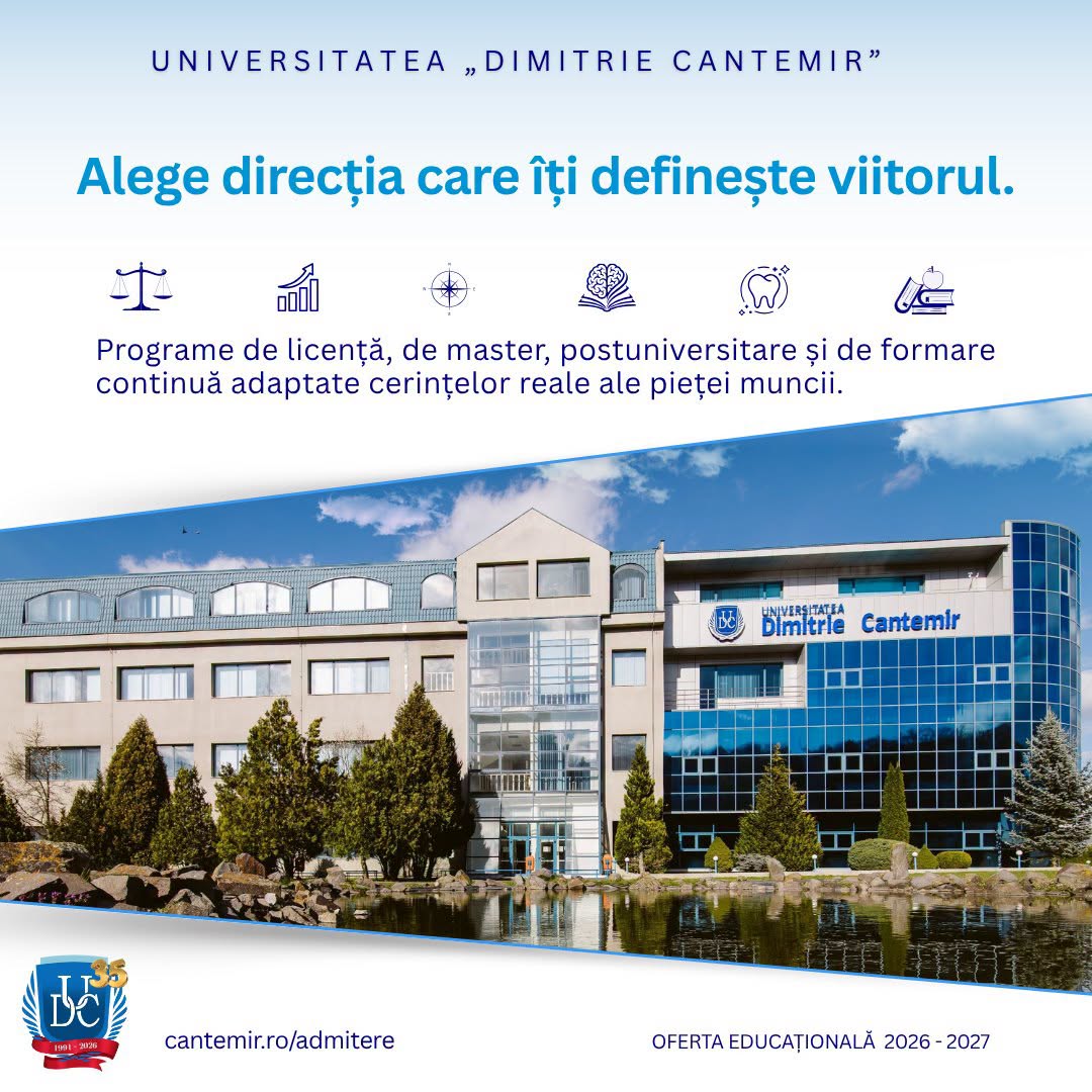Admitere 2026 – Primul pas spre viitorul tău
