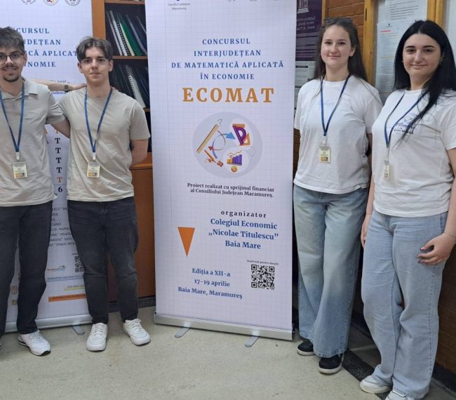 Elevii mureșeni, premiați la concursul interjudețean „Ecomat” de la Baia Mare