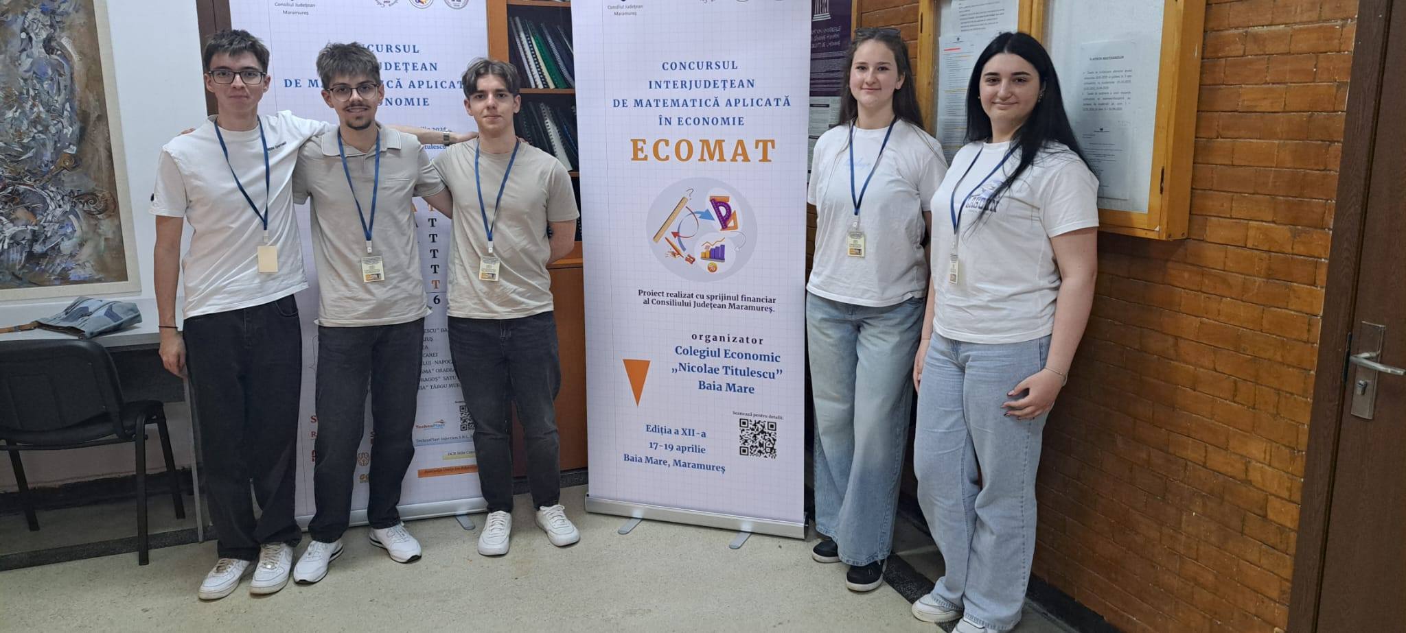 Elevii mureșeni, premiați la concursul interjudețean „Ecomat” de la Baia Mare