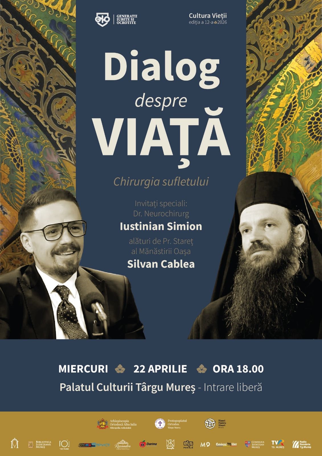 Dialog despre viață la Târgu Mureș: Neurochirurgia și spiritualitatea se întâlnesc în același loc