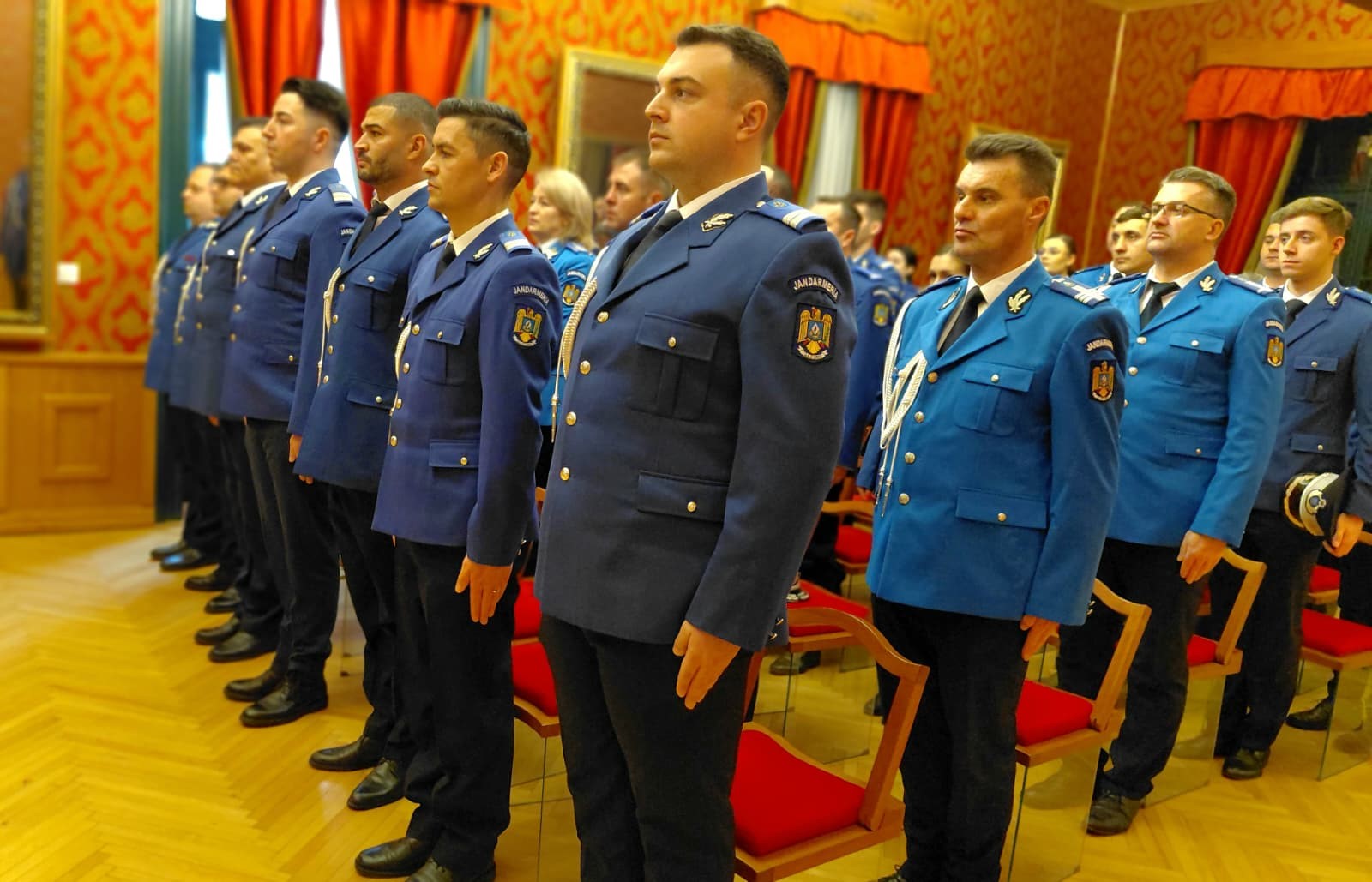 Avansări în grad la Gruparea de Jadarmi Mobilă Târgu Mureș