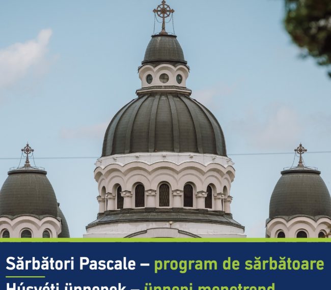 Transport public modificat de Paște