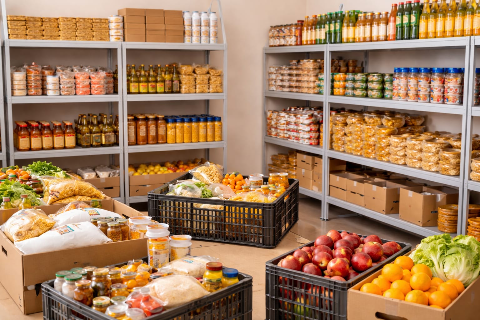 Bancă de Alimente lansată la Râciu: inițiativă pentru sprijinirea persoanelor vulnerabile