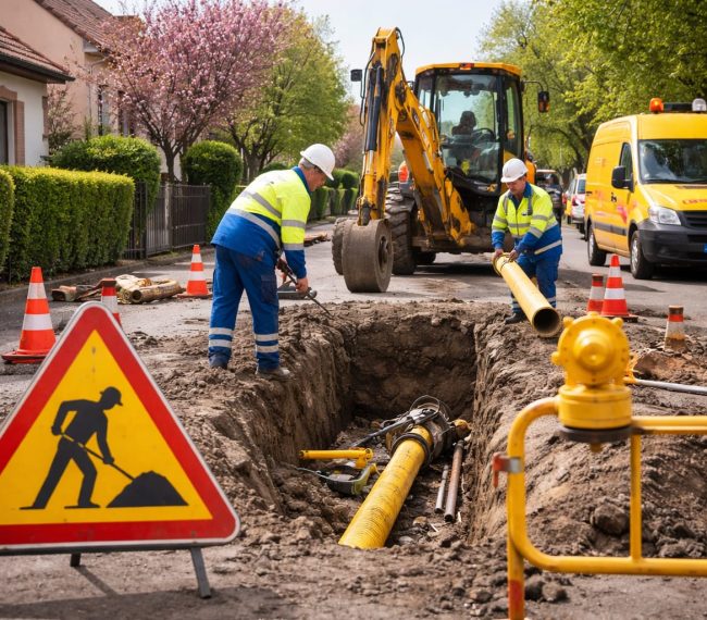 Furnizarea gazelor, întreruptă temporar pe trei străzi din Sâncraiu de Mureș