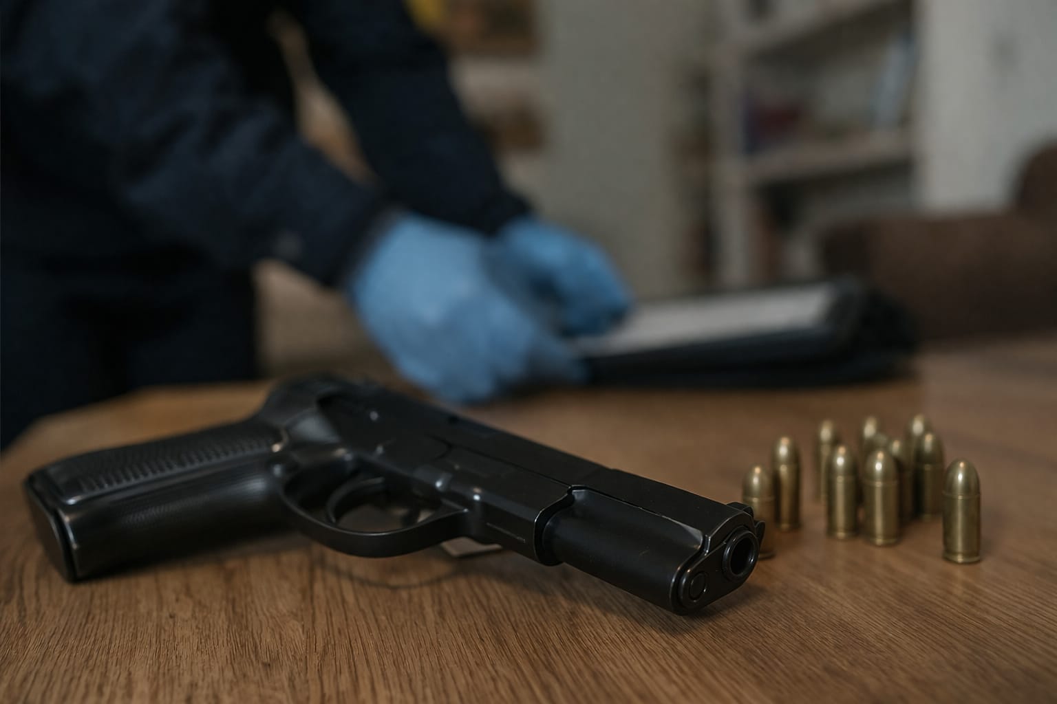 Asociat al lui Horațiu Potra, trimis în judecată în Mureş, într-un dosar privind regimul armelor