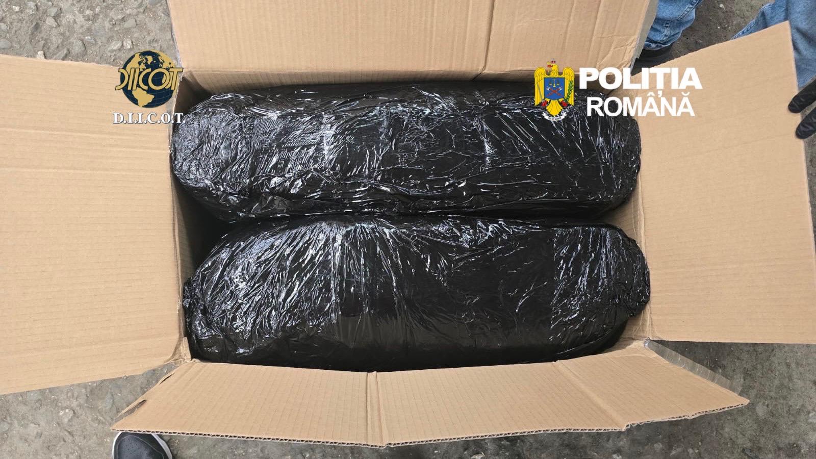 Peste 13 kilograme de canabis, interceptate la Târgu Mureș. Două persoane, arestate pentru trafic de droguri
