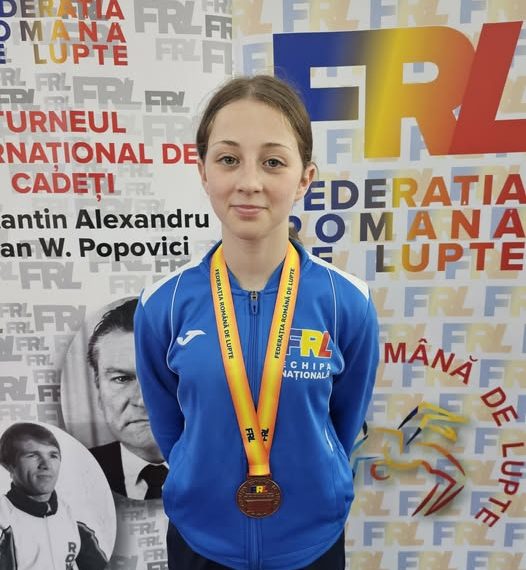 Medalie de bronz pentru Anemona Duma la puternicul turneu internațional de la București