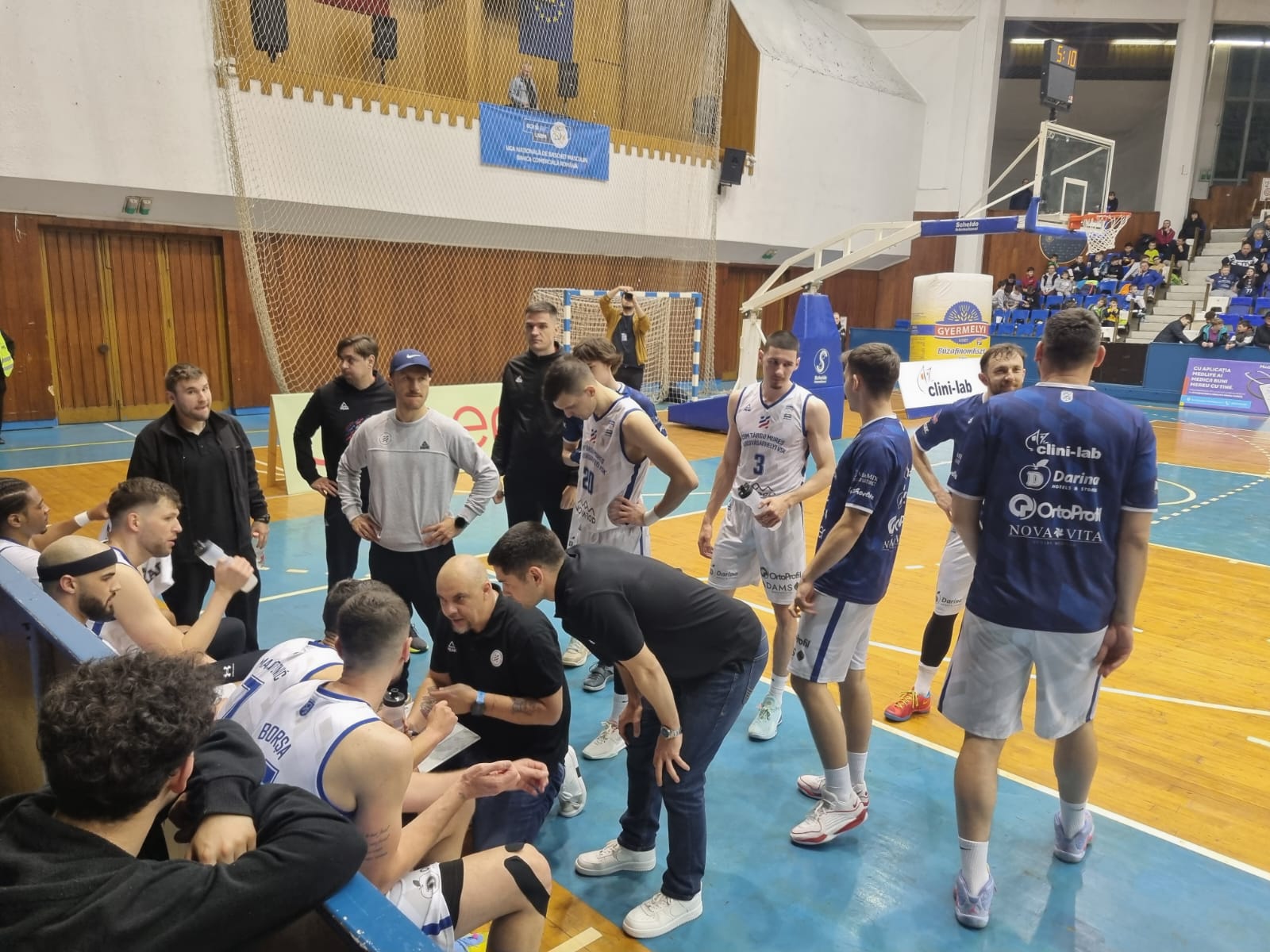 CSM Târgu Mureș domină CS Vâlcea: Martinic, spectacol total în LNBM