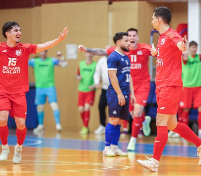 CSM Târgu Mureș cedează în fața campioanei CS United Galați în play-off-ul Ligii I de futsal