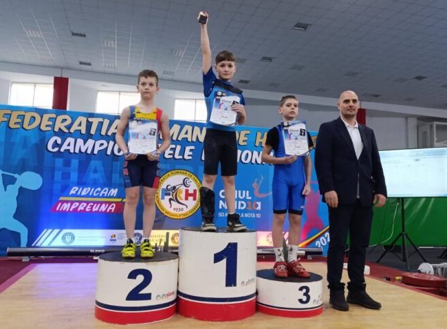 Lakatos Milán, bronz la Cupa României de haltere pentru Juniori III