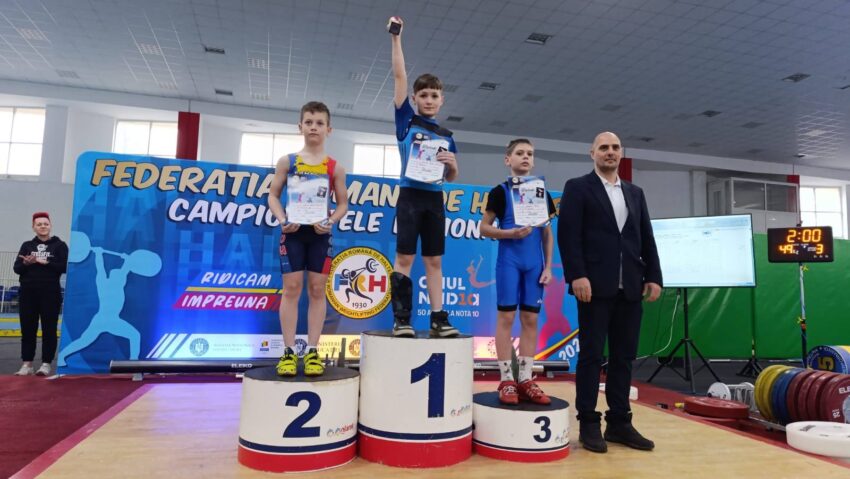 Lakatos Milán, bronz la Cupa României de haltere pentru Juniori III