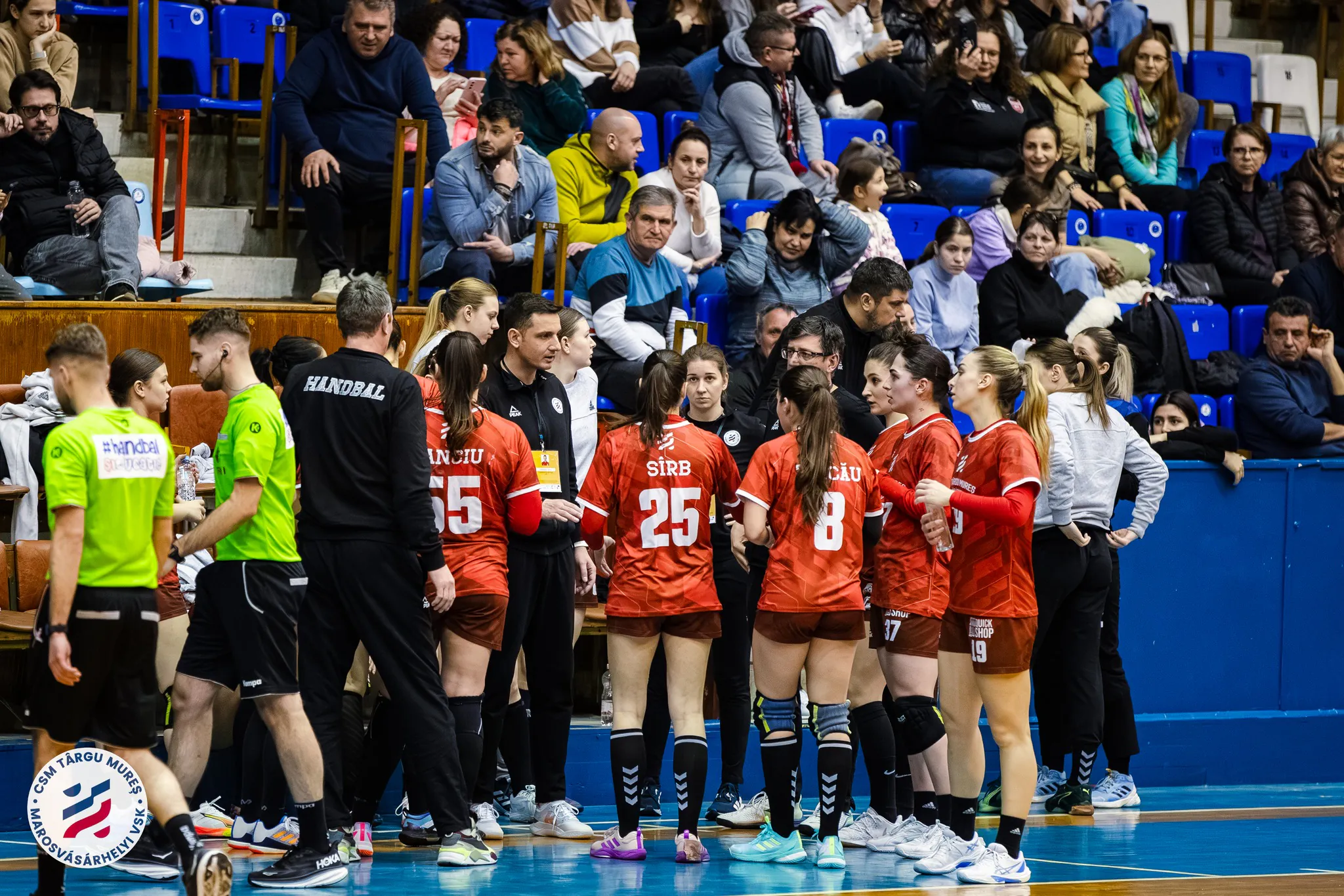 CSM Târgu Mureș, victorie clară cu Sepsi-SIC în play-off. Azi, test cu România U23