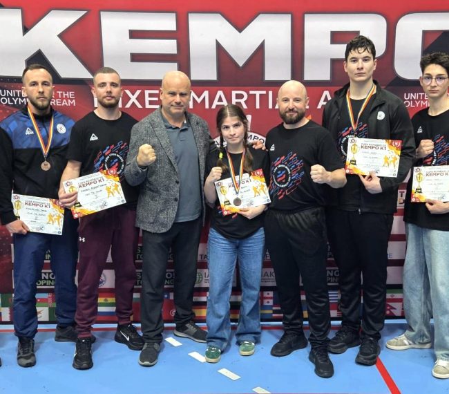 Performanță istorică pentru CSM Târgu Mureș: două medalii de aur la Cupa României Kempo K1
