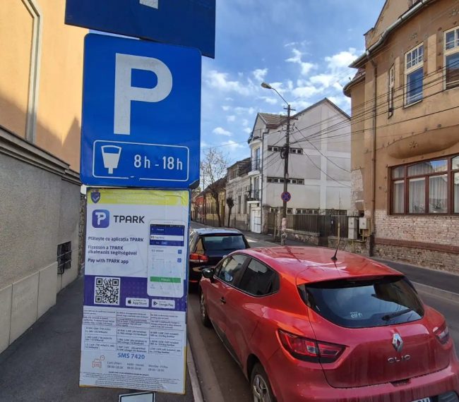 Tarifele de parcare se actualizează începând cu 20 aprilie 2026