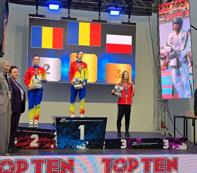 România cucerește primele medalii la Europenele de Taekwon-do ITF din Maribor